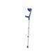 Gehstöcke Kinder blau mit Ergo-Softgriff mit Clip 60-80cm (Kowsky)