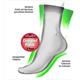 GOWELL MED Soft Gesundheits-Socken schwarz  Doppelpack Size I (36-38)
