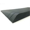 Gummirampe schräg 25x900x200mm (HxBxL) (4kg) schwarz