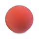 Hand-Softball weich mittel rot (Handgymnastikball 70 mm mit Übungsanleitungsprospekt)