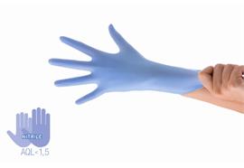 Handschuhe Nitril latexfrei puderfrei Gr.M blau 100 Stk