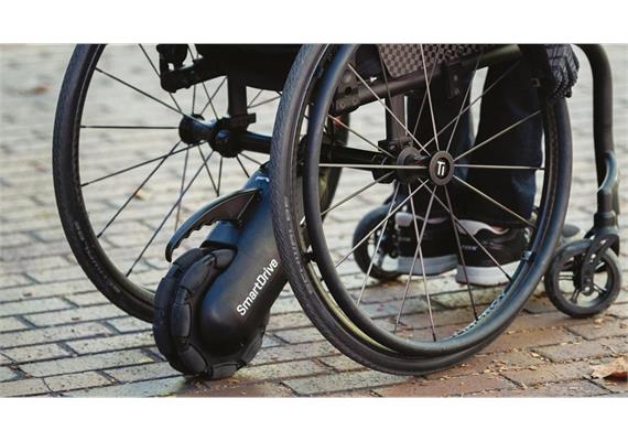 Hilfsantrieb SmartDrive MX2+ mit SwitchControl zu Handrollstuhl, 9 KM/H, ohne Anbau