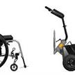 Hilfsantrieb SWISS-TRAC Rollstuhlzuggerät Mod. SWT-1, 6km/h, Steigung max. 20% | Bild 2