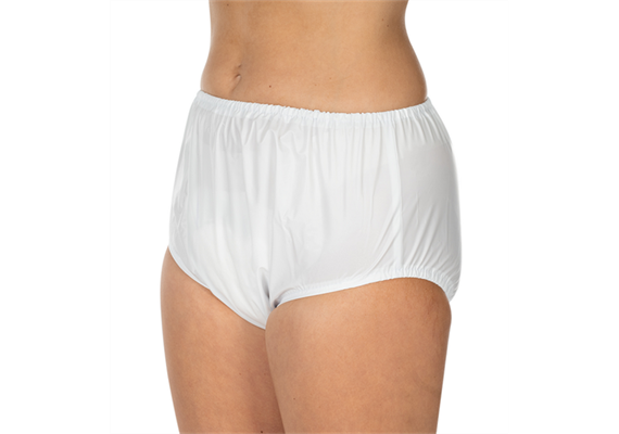 Inkontinenzhose Hausella Forte Large Unisex weiss 100% PVC Grösse 44 - 46