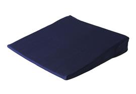 Keilkissen mit Bezug blau Sissel Standard Sitzkeil 35x35x6,5cm, waschbar 30 °C