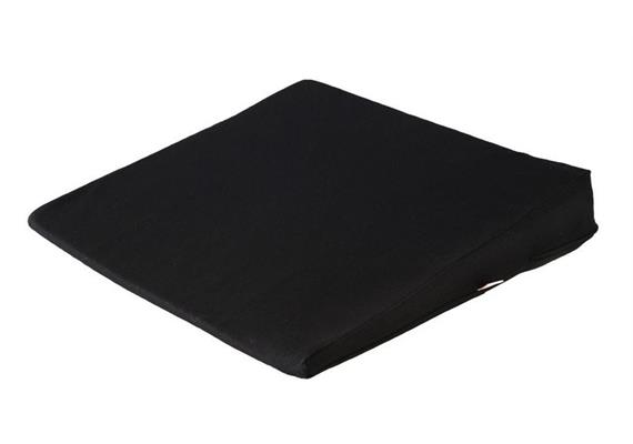 Keilkissen mit Bezug schwarz Sissel Standard Sitzkeil 35x35x6,5cm, waschbar 30 °C