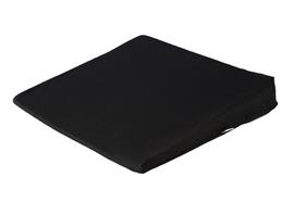 Keilkissen mit Bezug schwarz Sissel Standard Sitzkeil 35x35x6,5cm, waschbar 30 °C