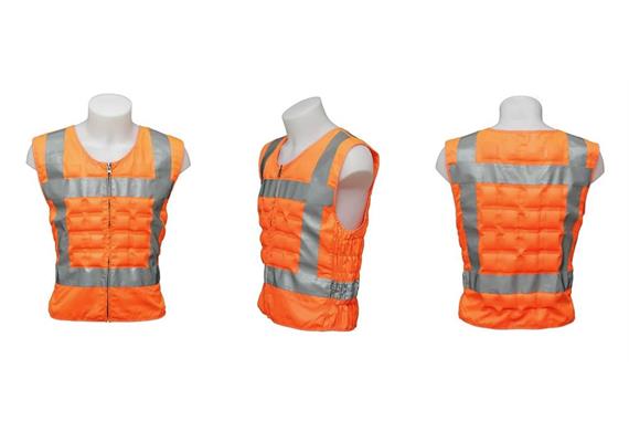 Kühlweste HydroG orange reflektierend, S-M