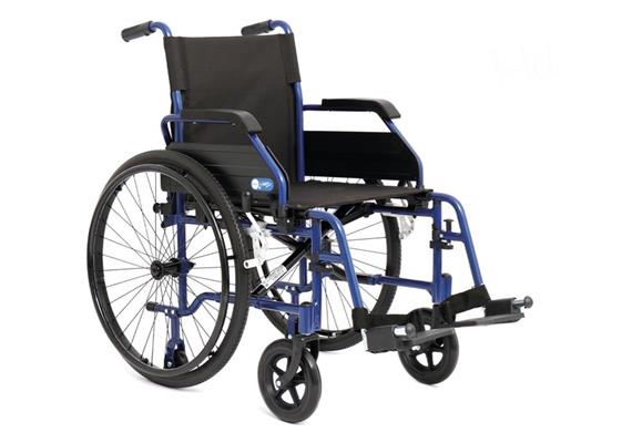 Leichtgewicht-Rollstuhl Helios Budget, Aluminiumrahmen, SB40, 120kg