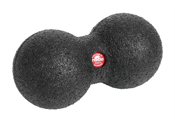 Massageball Blackroll DuoBall 12cm schwarz, Material EPP, hautfreundlich und geruchlos