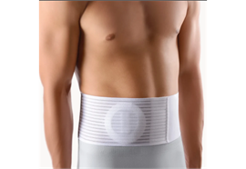 Narbenbruch-Bandage Gr.XL (125-150cm) Höhe 21cm, weiss