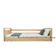 Niedrigbett SERACARE Low 11-80, 90x200, Lindberg Eiche, durchgehende Seitengitter