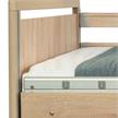 Niedrigbett SERACARE Low 90x200, 11-80, Eiche, TSG, integrierte Liegeflächenverlängerung | Bild 3