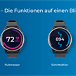 Notrufuhr SmartLife Care Ora Modell R6 schwarz, Smartwatch mit Notruffunktion, GPS-Ortung | Bild 2