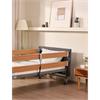 Pflegebett Ecofit S Luxe 90x200, gepolstert, mit durchgehenden, gepolsterte Seitengittern