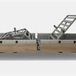 Pflegebett ELBACARE 90x200, 24-80cm, Eiche, TSG, integrierte Liegeflächenverlängerung | Bild 3