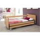 Pflegebett Komfort DSG 26-80cm, durchgehende Seitengitter, 90x200cm, ohne Aufziehstange