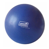 Pilates Ball 22cm inkl.Übungsanleitung, blau, soft, max. Belastbarkeit 155 kg