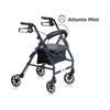 Rollator Atlante MINI, faltbares Alu-Gestell, inkl. Rückenbügel und Sitz