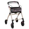 Rollator Indoor JG mit Stoffkorb + Tablett, champagner