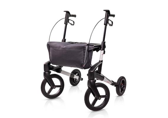 Rollator Topro Olympos ATR BS "M" silber mit grossen Rädern