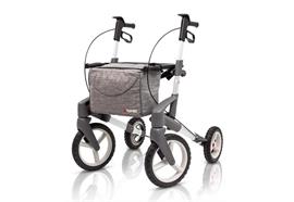 Rollator Topro Olympos ATR SLIM "M" silber mit grossen Rädern