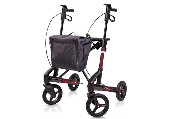 Rollator Topro Troja 5G Premium BS "M" rot für Körpergrösse 150-200cm