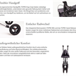 Rollator Topro Troja 5G Premium BS "M" schwarz für Körpergrösse 150-200cm | Bild 4