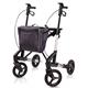 Rollator Topro Troja 5G Premium BS "M" silber für Körpergrösse 150-200cm
