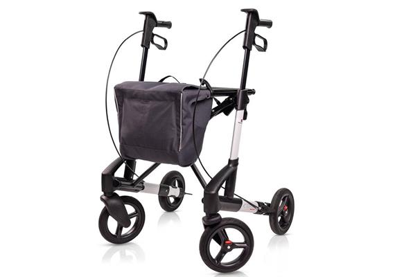 Rollator Topro Troja 5G Premium BS "M" silber für Körpergrösse 150-200cm
