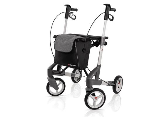 Rollator Topro Troja 5G Premium "M" silber für Körpergrösse 150-200cm