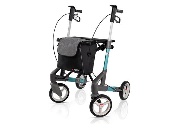 Rollator Topro Troja 5G Premium "M" türkis für Körpergrösse 150-200cm