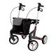 Rollator Topro Troja 5G Premium "S" rot für Körpergrösse 135-170cm