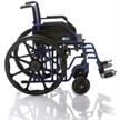 Rollstuhl Plus XL Budget, Stahlrahmen, SB50, max 200kg | Bild 3