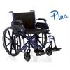 Rollstuhl Plus XL Standard, Stahlrahmen, SB60, max 200kg