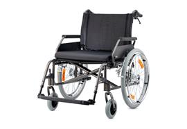 Rollstuhl XXL Econ SB60 mit Trommelbremse, belastbar bis 250kg