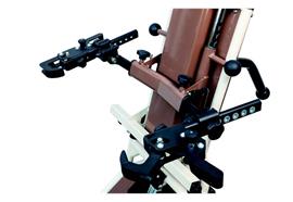 Rollstuhlhalterung/-kupplung GECKO-3D zu Rollstühlen mit Begleitbremsen