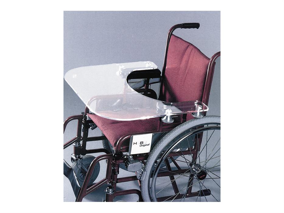 Bueuwe Leicht Rollstuhl Tisch, Rollstuhl Zubehör für die Meisten
