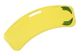 Rutschbrett Curved 68x23cm Banane-Glideboard, max. 220kg SWL