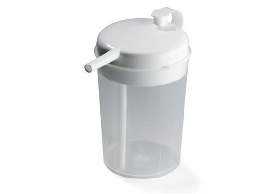 Schnabelbecher 250ml auslaufsicher (3-teilig = inkl. Deckel und Strohhalm)