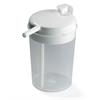 Schnabelbecher 250ml auslaufsicher, transparent, inkl. Deckel