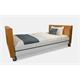 Schwerlastbett XTRA 120x200cm, sichere Arbeitslast 390kg