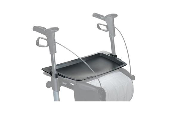 Serviertablett zu Rollator Olympos M / Olympos ATR "M", schwarz, max. 5 kg, aufschiebbar