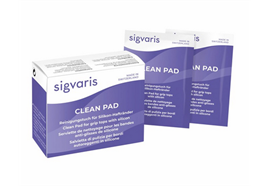 SIGVARIS Clean Pad 10-er Box  zur Reinigung von Silikon-Haftbänder