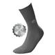 Socken für Diabetiker DEOMED cotton silver, 43-46, dunkelgrau