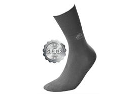 Socken für Diabetiker DEOMED cotton silver, 43-46, dunkelgrau
