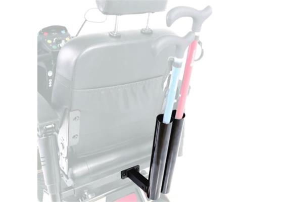 Stockhalterung Doppio für zwei Stöcke, zu Elektromobil Ardea Mobility