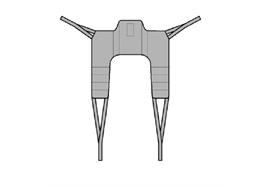 Stützgurt Premium zu Aufstelifter L, 4-Punkt (Transfer Stand Assist) Stoff:Standard-Stoff