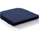 TEMPUR Sitzkissen 35x35x4cm (small) mit Jersey-Bezug blau