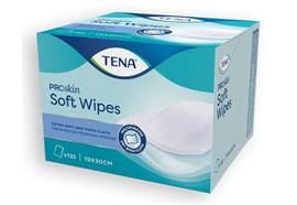 TENA Soft Wipe 19x30cm Waschtüchlein 135 Stk (Waschlappen Spenderbox)